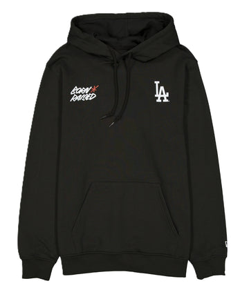 Born X Raised Dodgers Sign Painter Hoodie Black