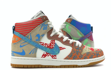 Nike SB Dunk High Thomas Campbell What the Dunk