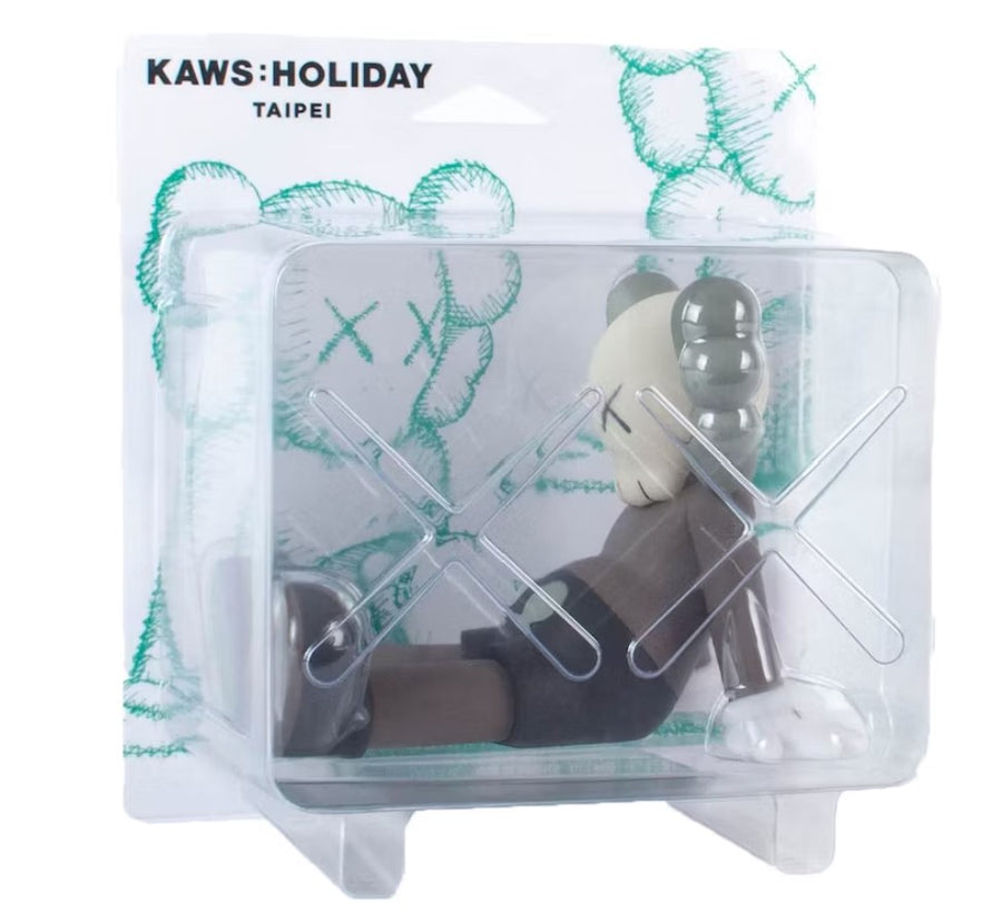 KAWS Holiday Taipei Vinyl Figure Brown