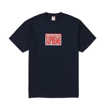 Supreme Who The Fuck Tee Navy