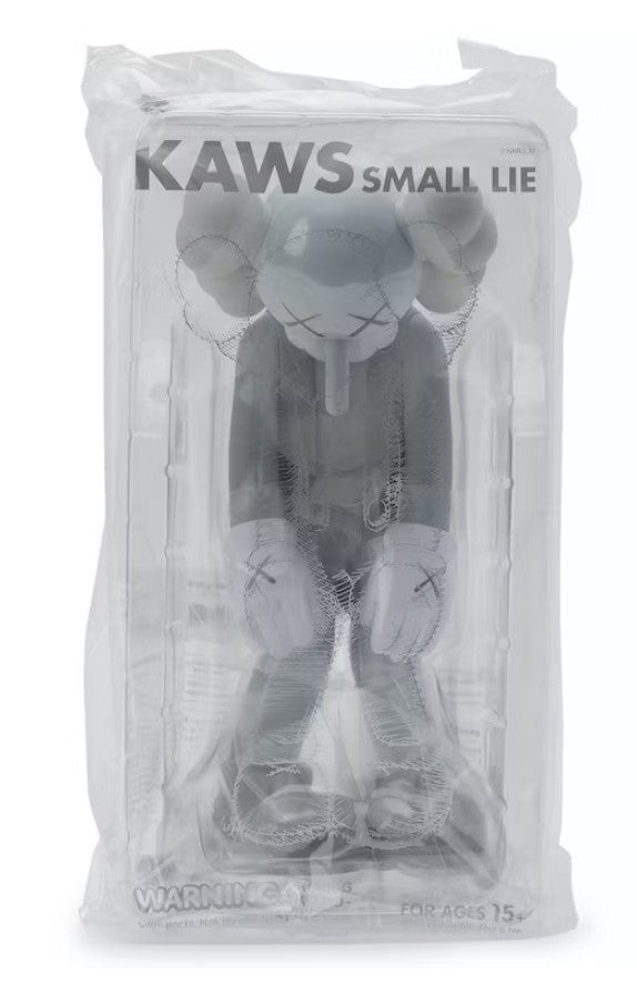 KAWS Small Lie Companion Vinyl Figure Grey