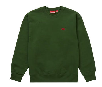 Supreme Small Box Crewneck (FW20) Green (WORN)