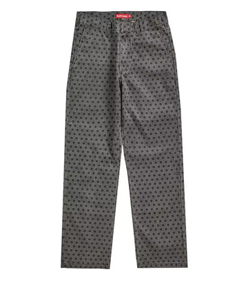Supreme Work Pant (FW19) Black Monogram (WORN)