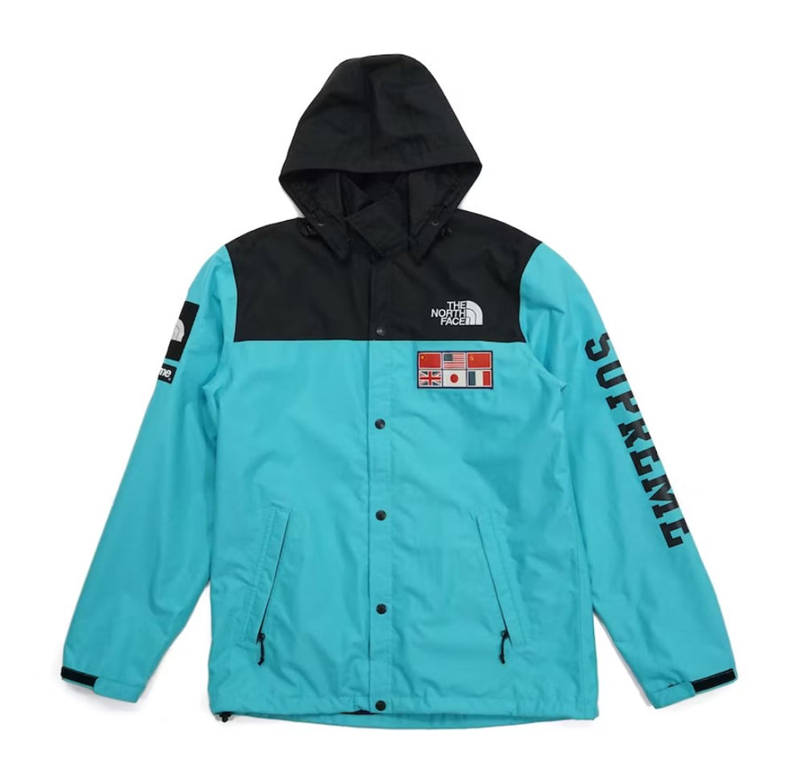 Supreme The North Face Expedition Coaches Jacket Teal