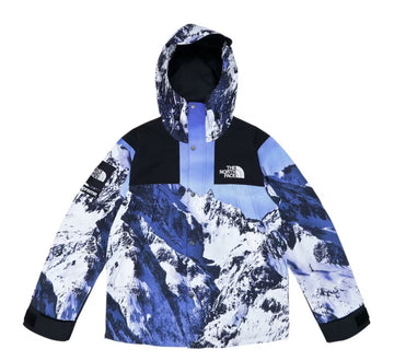 Supreme The North Face Mountain Parka Blue/White