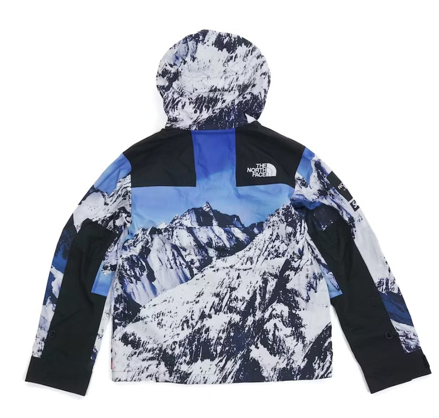 Supreme The North Face Mountain Parka Blue/White