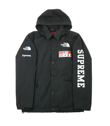 Supreme x The North Face Expedition Coach Jacket Black (WORN)