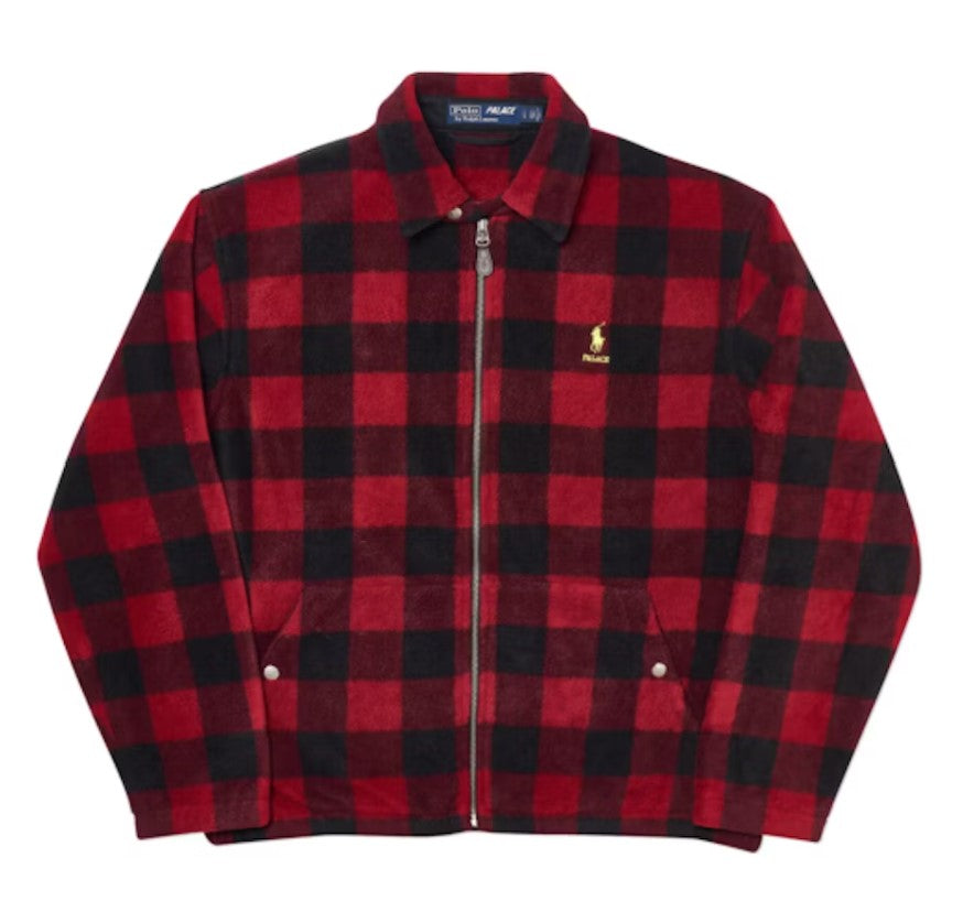 Palace Ralph Lauren Polar Fleece Harrington Buffalo Plaid
