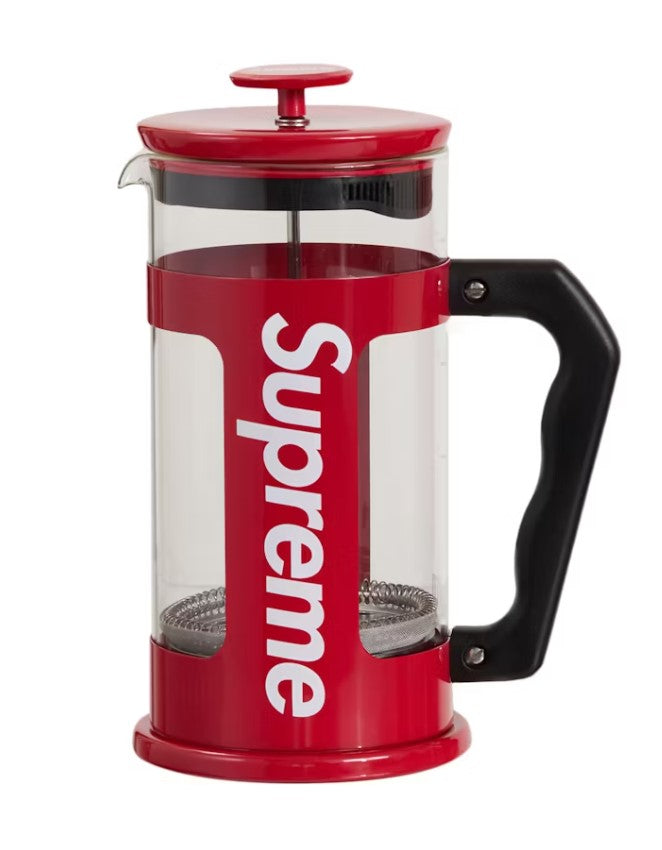 Supreme Bialetti 8-Cup French Press Red