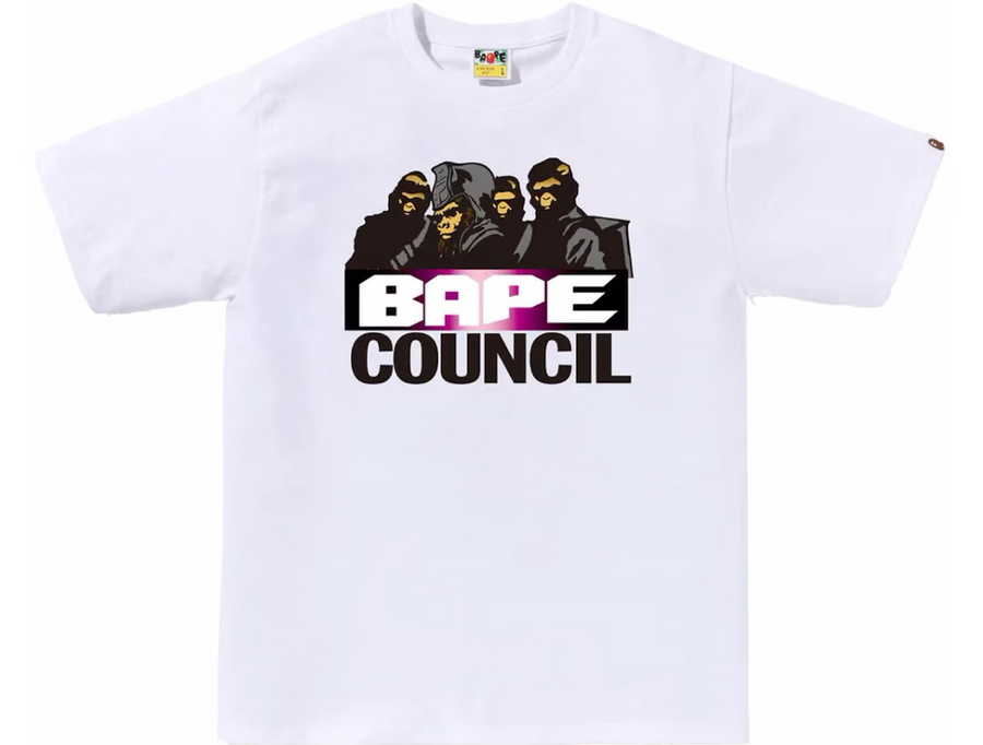 BAPE Council Tee White