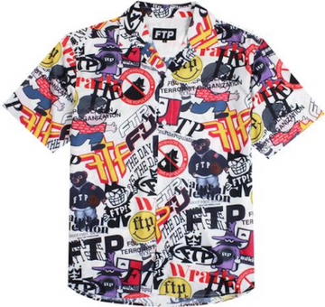 FTP Archive Button Up White