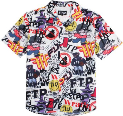 FTP Archive Button Up White