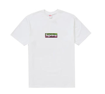 Supreme Los Angeles Fire Relief Box Logo Tee White