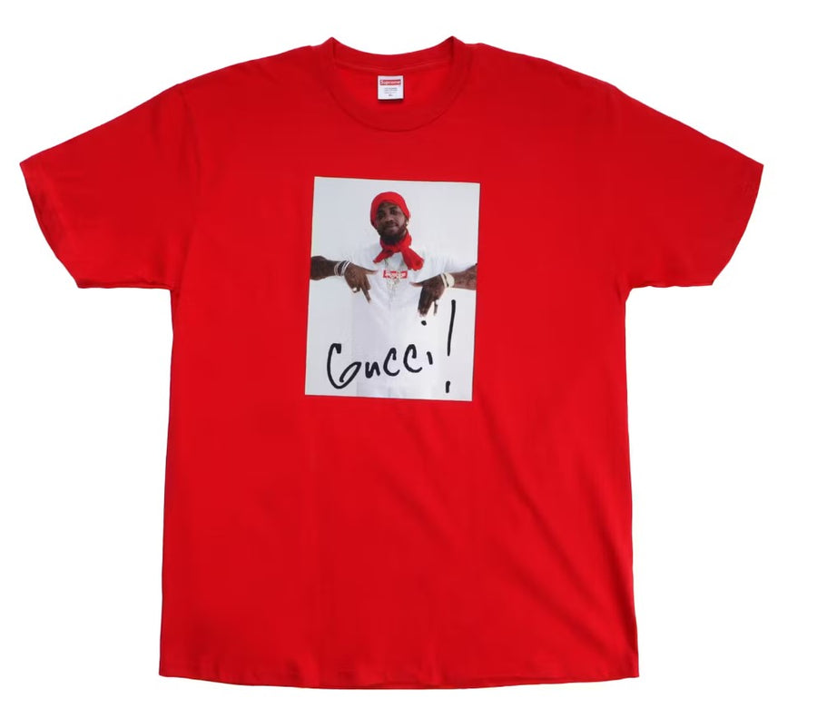 Supreme Gucci Mane Tee Red