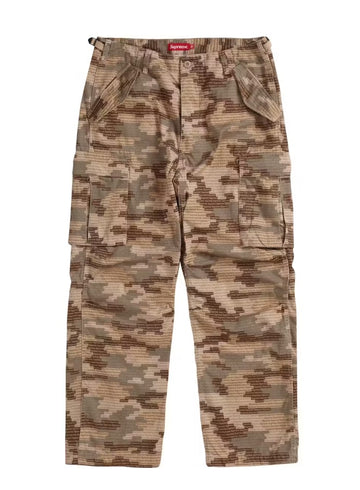 Supreme Cargo Pant Tan Camo (WORN)