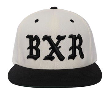 Born X Raised Biz Markie Snapback Hat White (WORN)