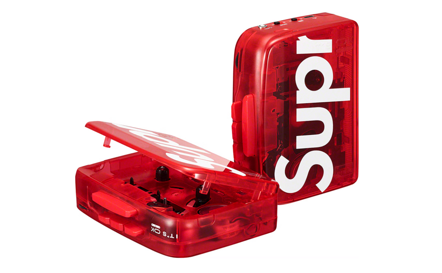 Supreme IT'S OK TOO Cassette Player Red