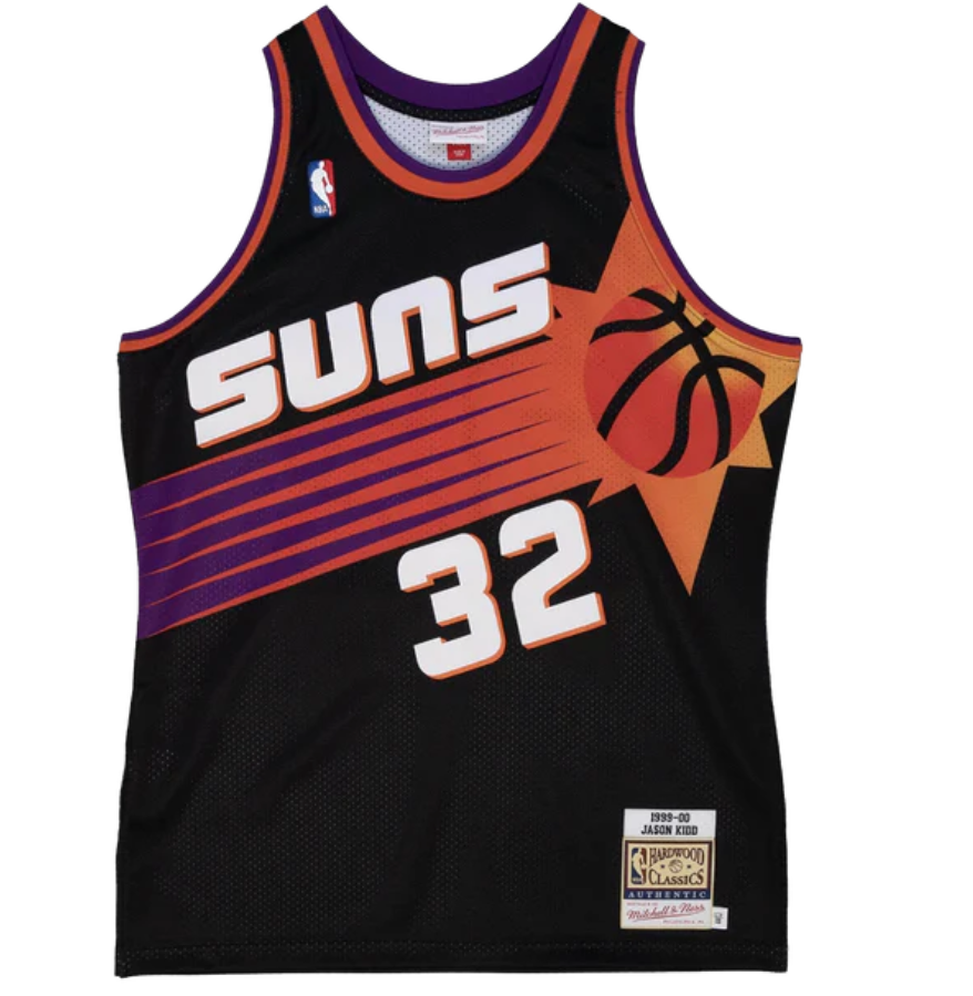 Mitchell & Ness Phoenix Suns Jason Kidd Jersey 1990-2000 Black