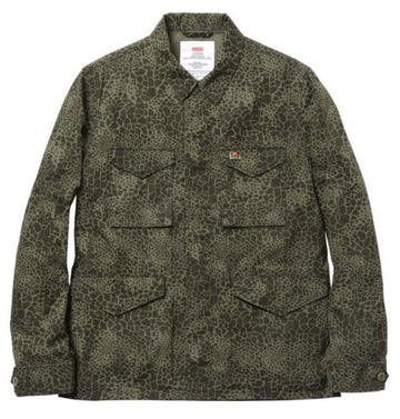 Supreme Giraffe Camo Field Jacket (WORN)
