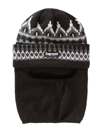 Supreme Facemask Beanie Black (WORN)