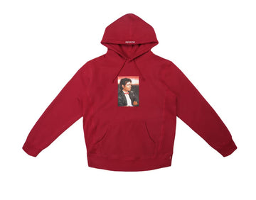 Supreme Michael Jackson Hooded Sweatshirt Cardinal (NDS)