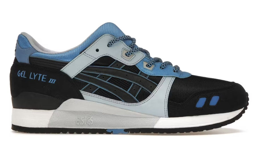 ASICS Gel-Lyte III Kithstrike Black Carolina Blue (WORN)