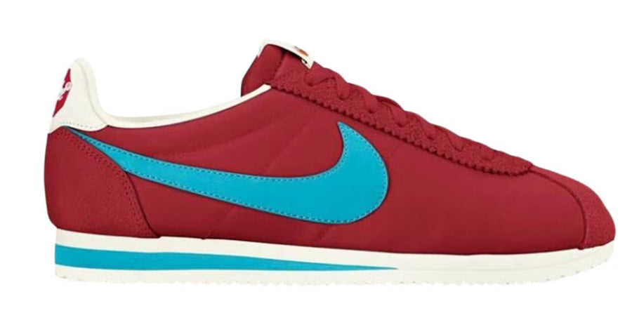 Nike Classic Cortez Nylon PRM Varsity Red Chlorine Blue Sail