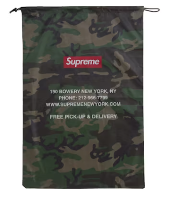 Supreme Laundry Bag Camo