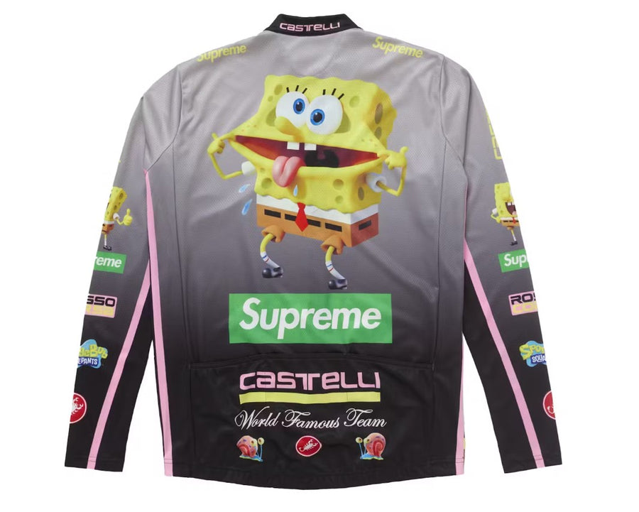 Supreme SpongeBob SquarePants Castelli L/S Cycling Jersey