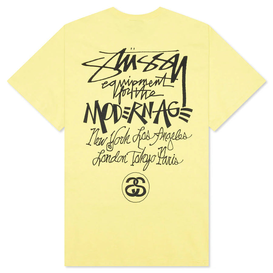 Stussy Modern Age Tee Yellow