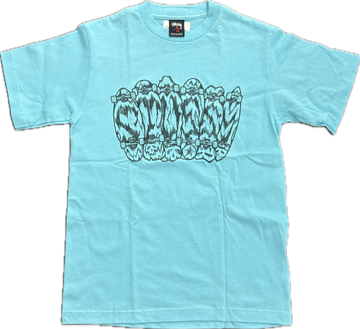 Stussy Wooden Cruisers Tee Blue