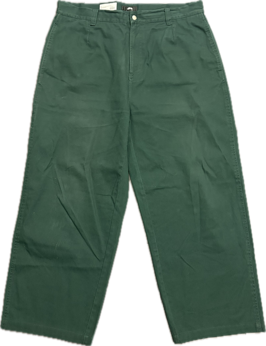 Stussy Chino Work Pant Spruce (WORN)