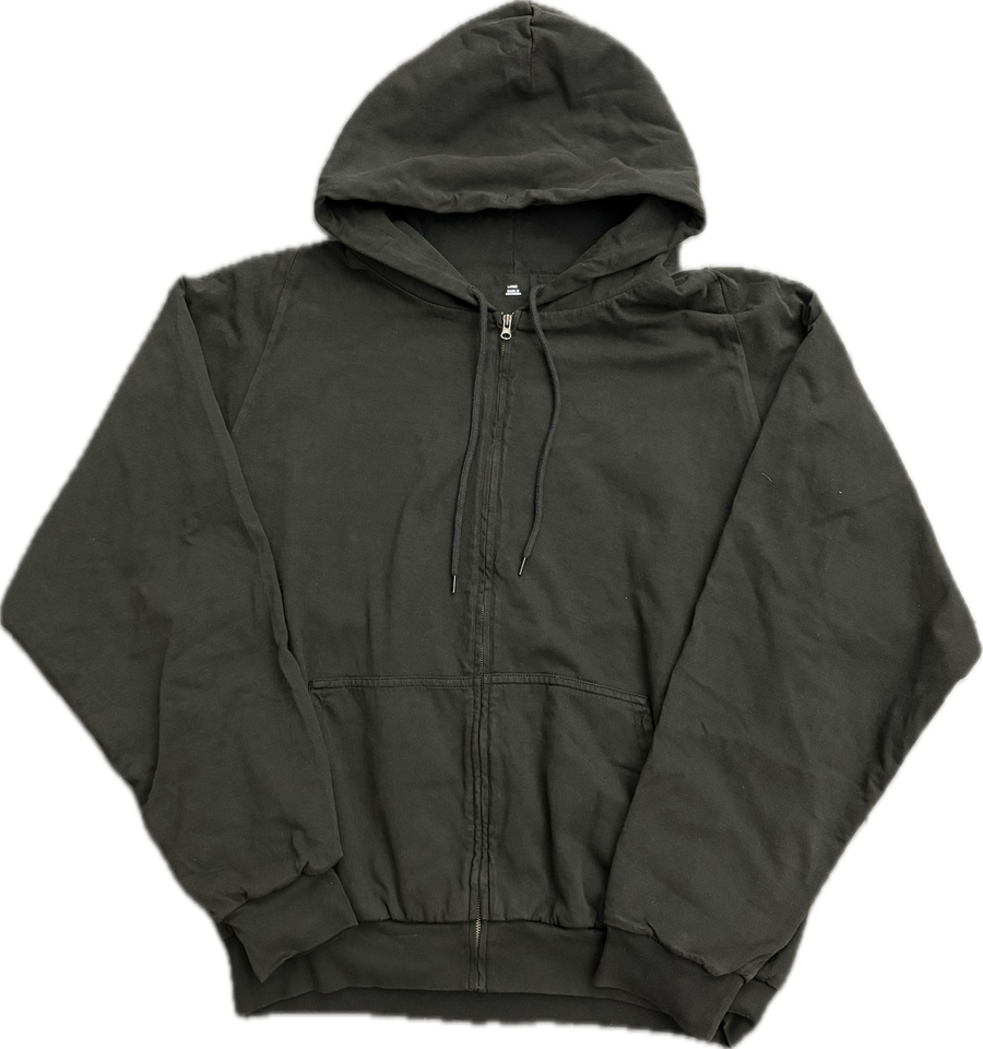 Yeezy Gap Engineered by Balenciaga Zip Up Hoodie Black