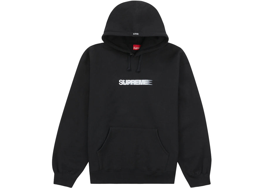 Supreme Motion Logo Hooded Sweatshirt Black