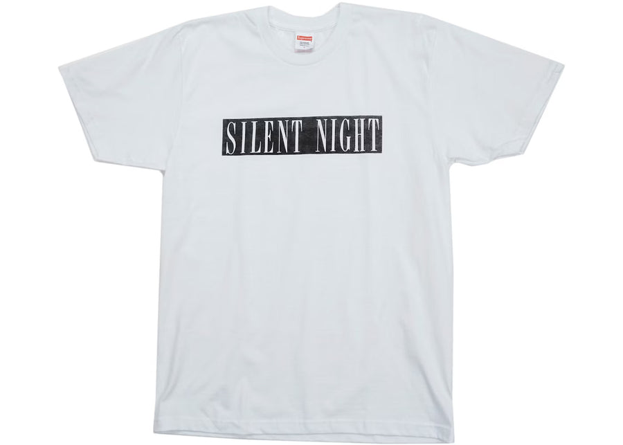 Supreme F/W14 Silent Night Tee White