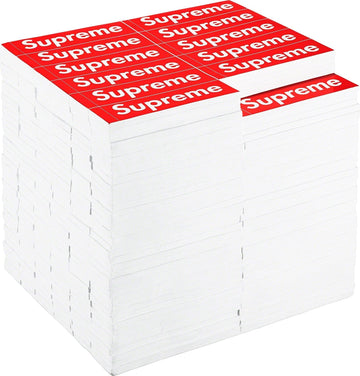Supreme Rotary Hero Sticker Bricks Stool/Side Table (DISPLAYED)