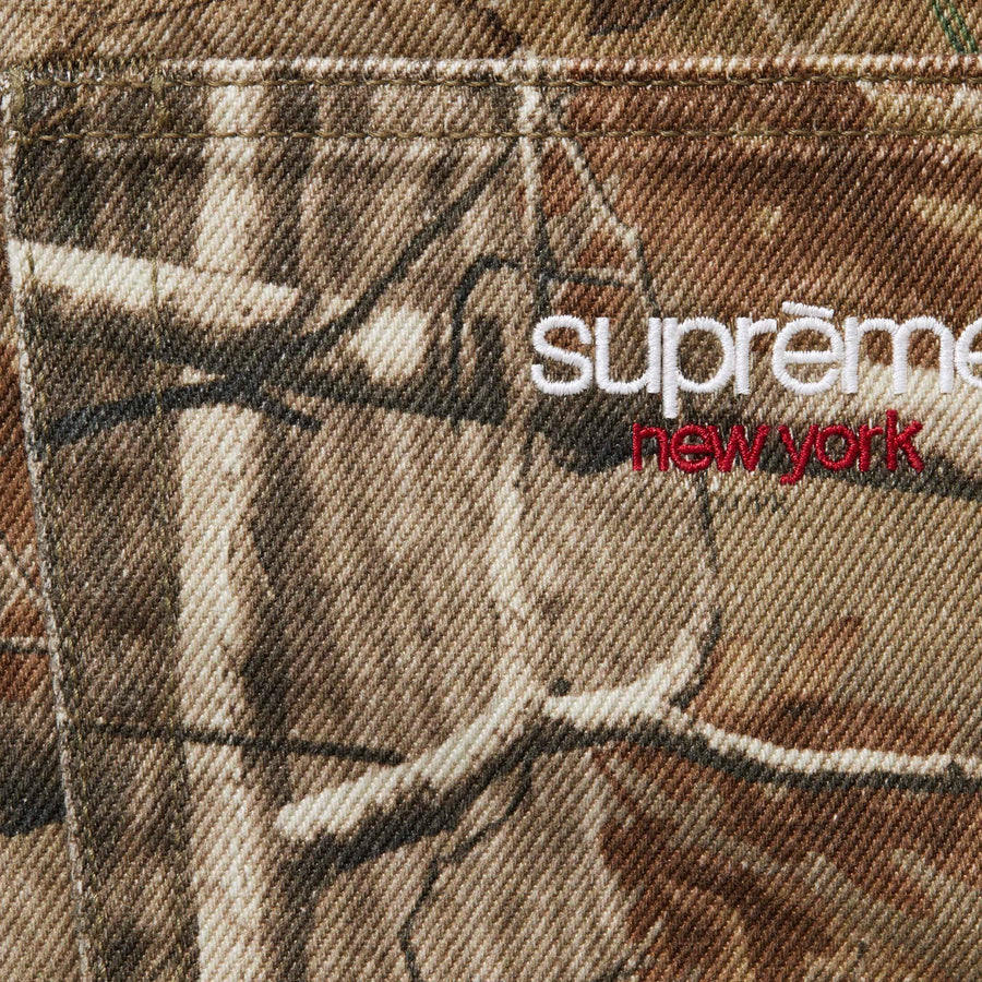 Supreme Baggy Jean Real Tree Camo