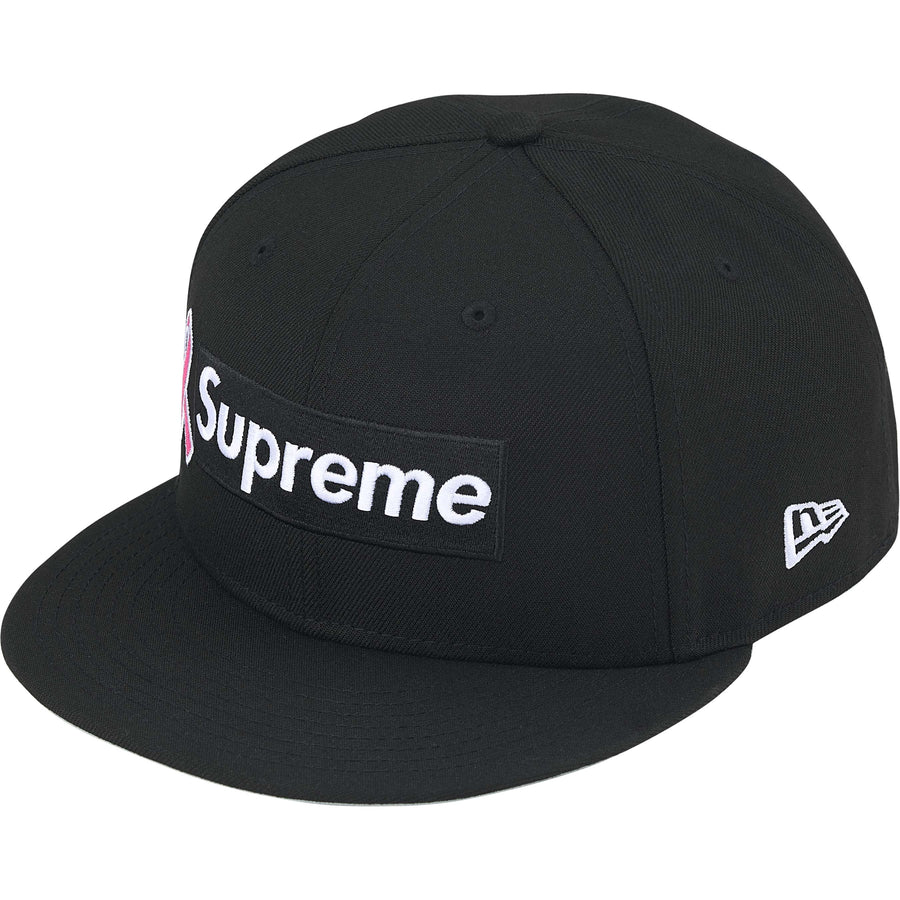 Supreme Breast Cancer Box Logo New Era Fitted Black