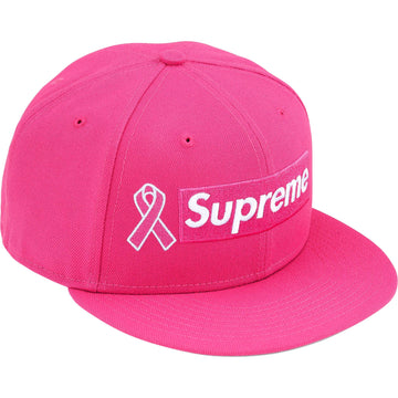 Supreme Breast Cancer Box Logo New Era Fitted Pink