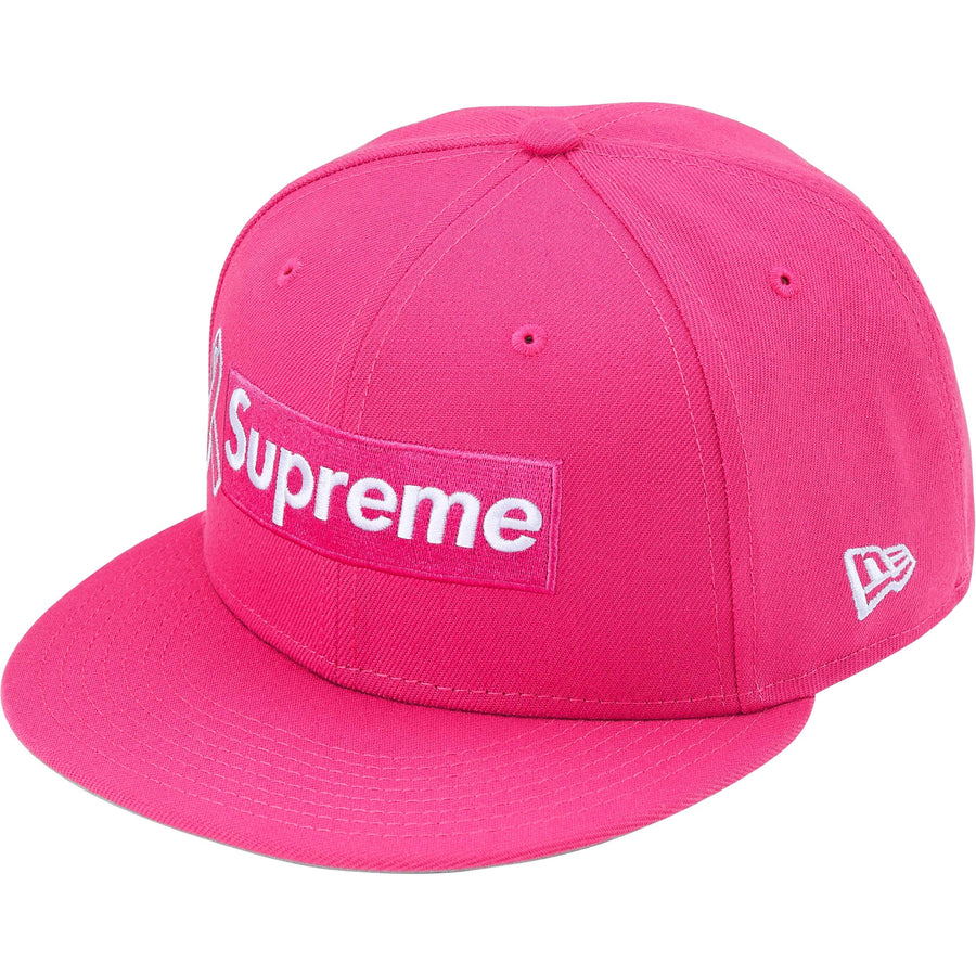 Supreme Breast Cancer Box Logo New Era Fitted Pink