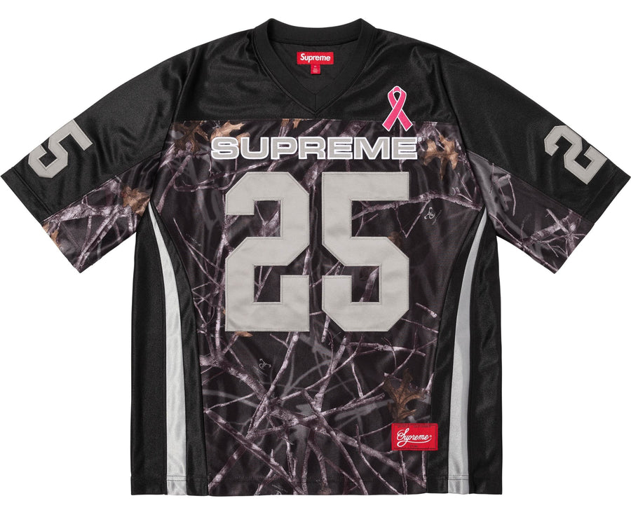 Supreme Breast Cancer Football Jersey Black