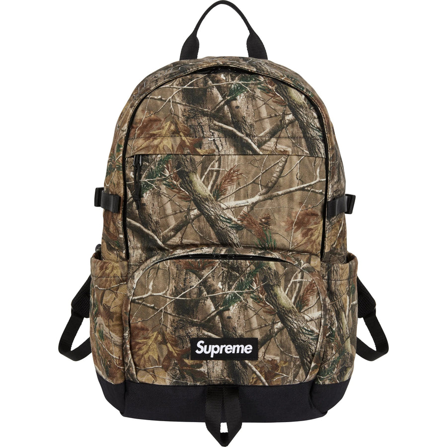 Supreme Denim Backpack Real Tree Camo