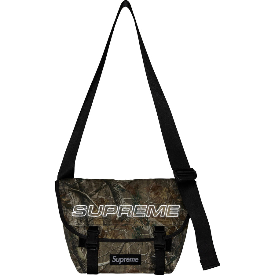 Supreme Denim Messenger Bag Real Tree Camo
