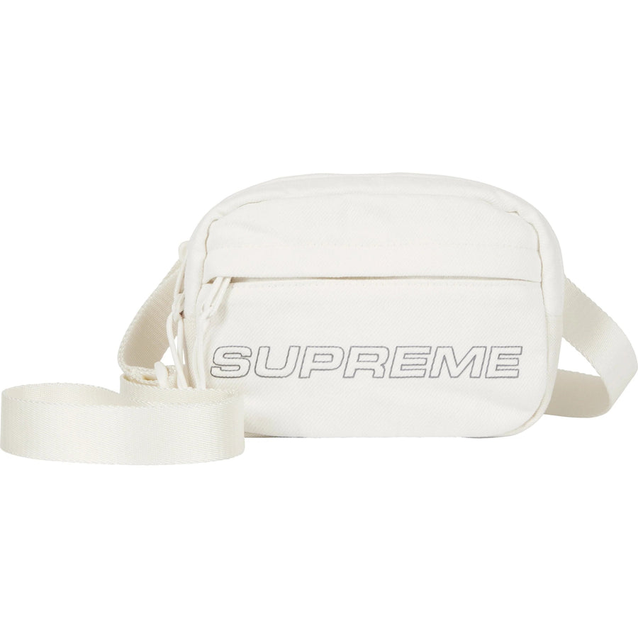 Supreme Denim Mini Shoulder Bag White