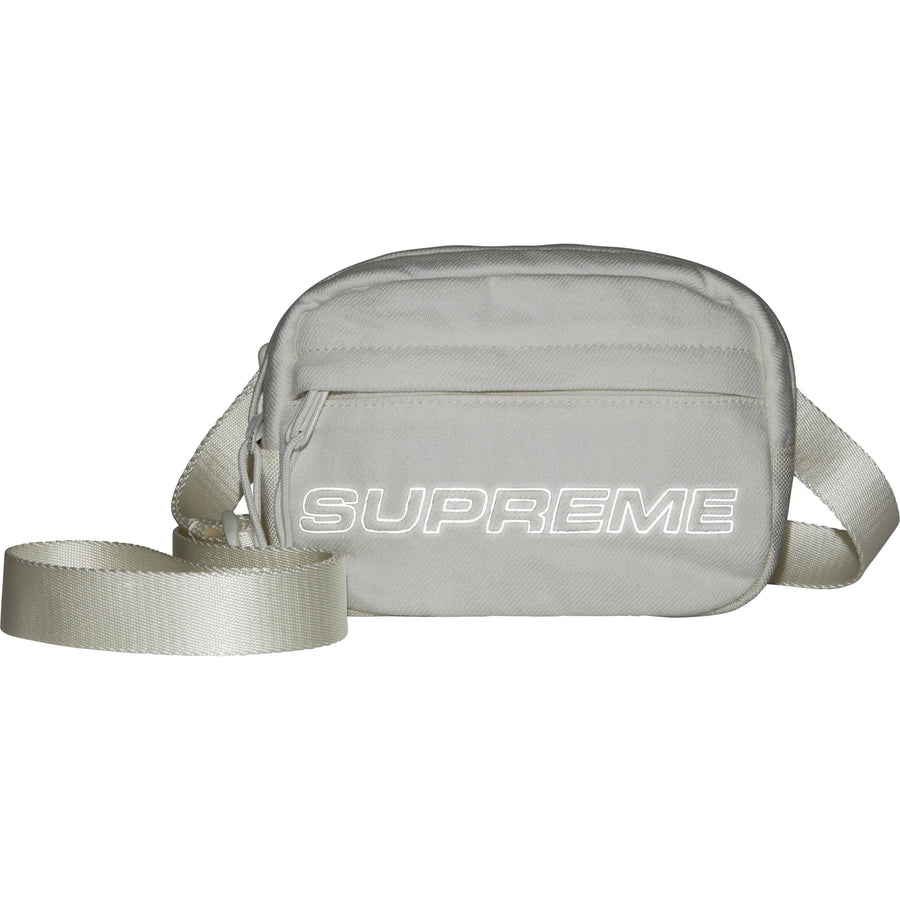 Supreme Denim Mini Shoulder Bag White