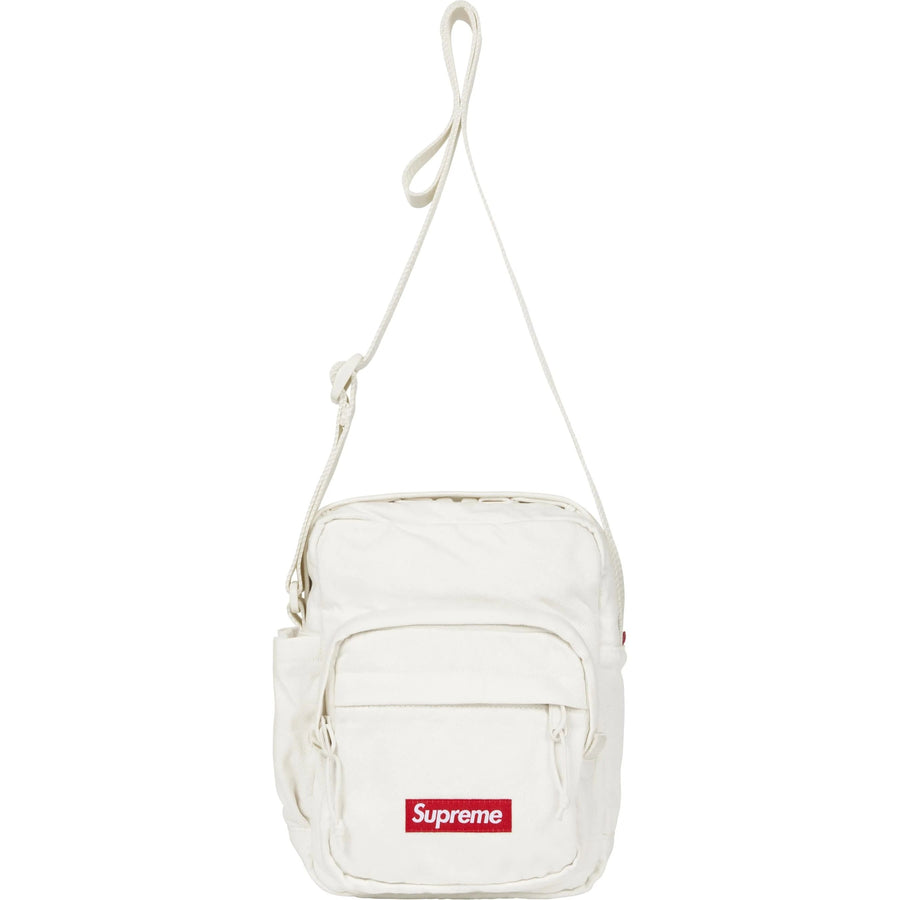 Supreme Denim Shoulder Bag White