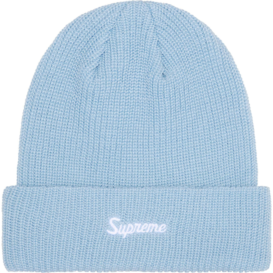 Supreme Loose Gauge Beanie Light Blue