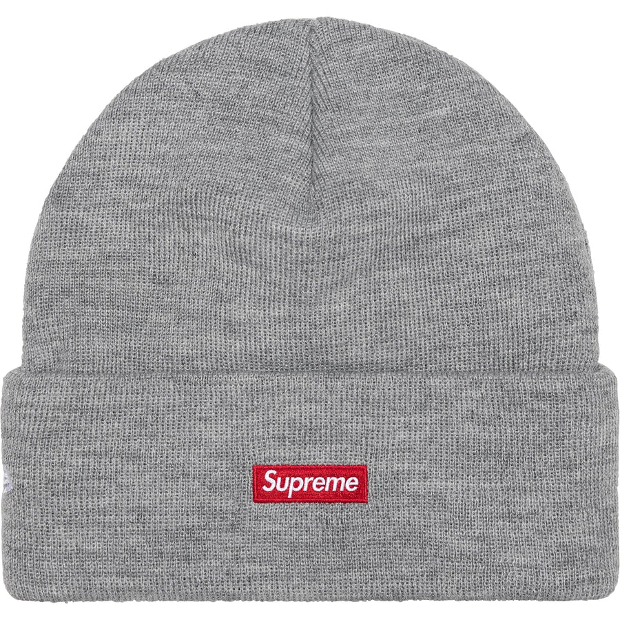 Supreme New Era Tribal S Logo Beanie Grey