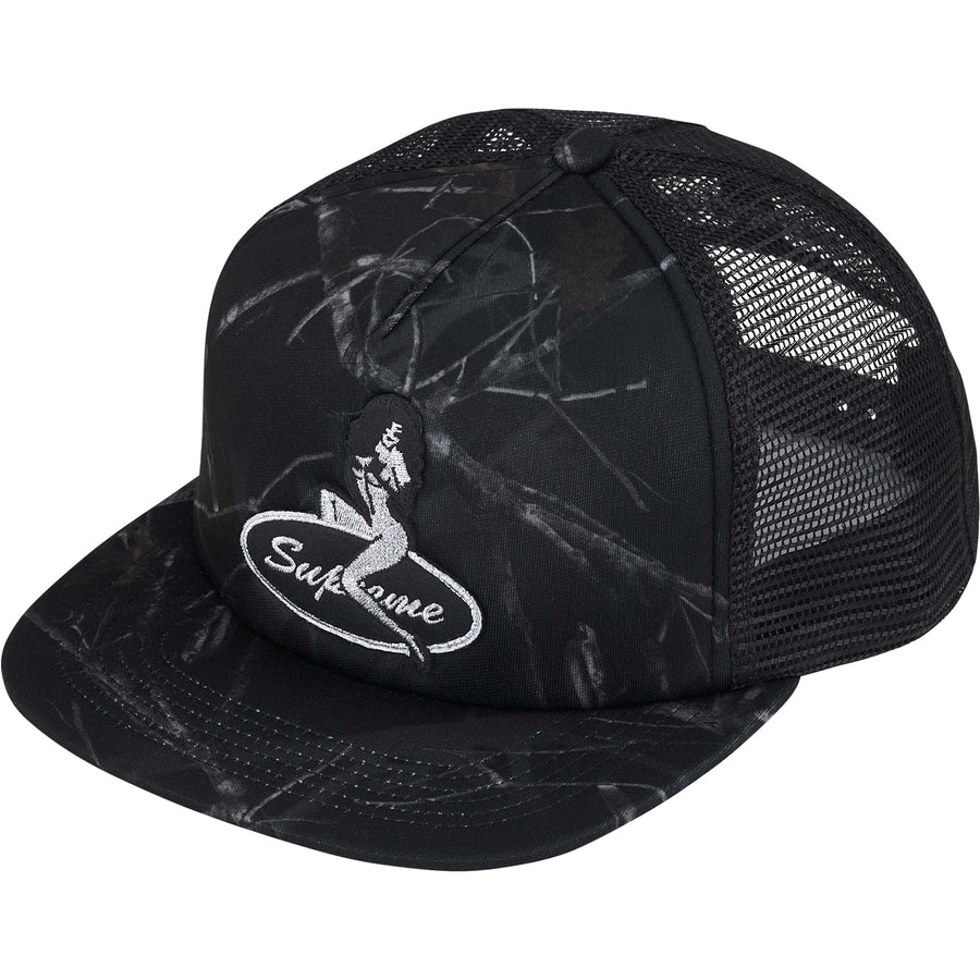 Supreme Pinup Mesh Back 5-Panel Cap Black Camo
