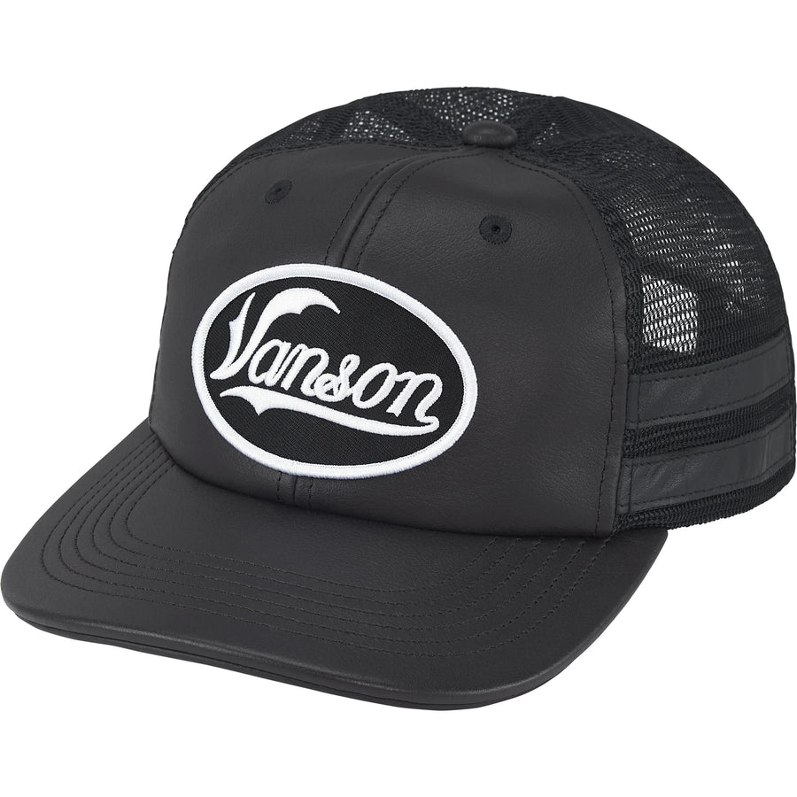 Supreme x Vanson Mesh Back 6-Panel Cap Black